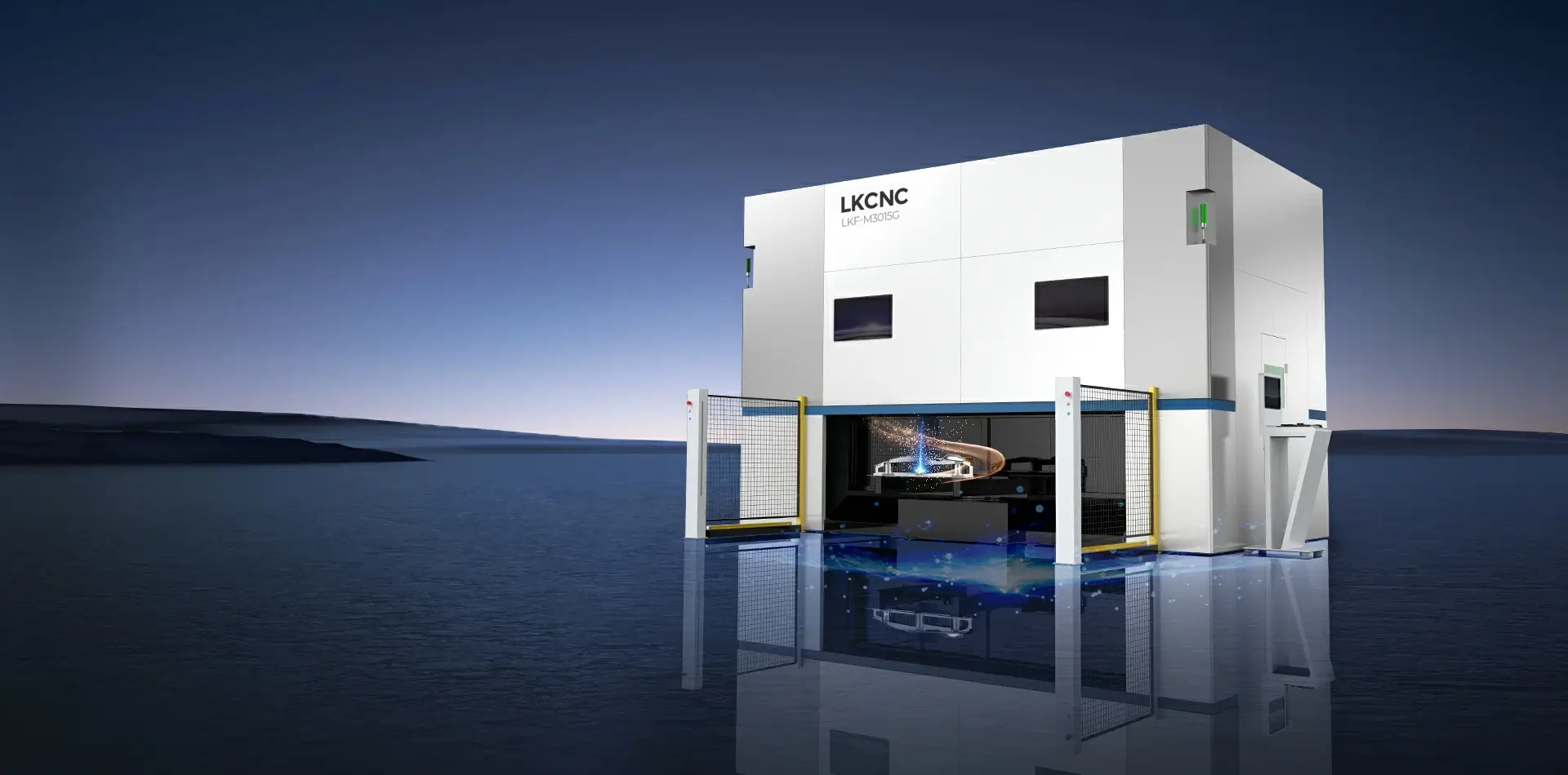 Three-Dimensional Five-Axis Laser Cutting Machine