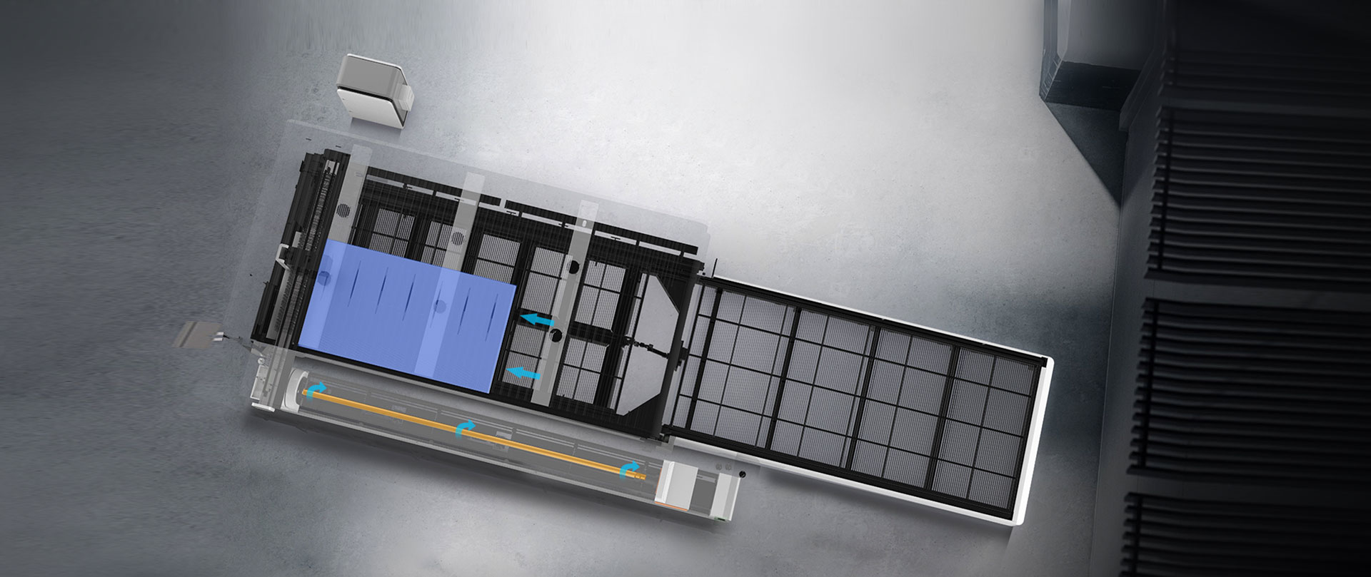 Sheet-tube dual cutting