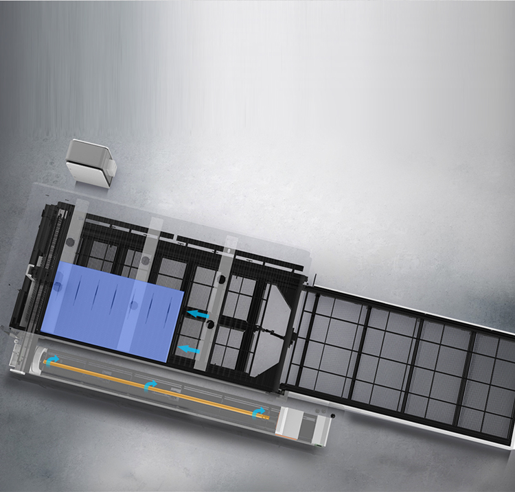 Sheet-tube dual cutting