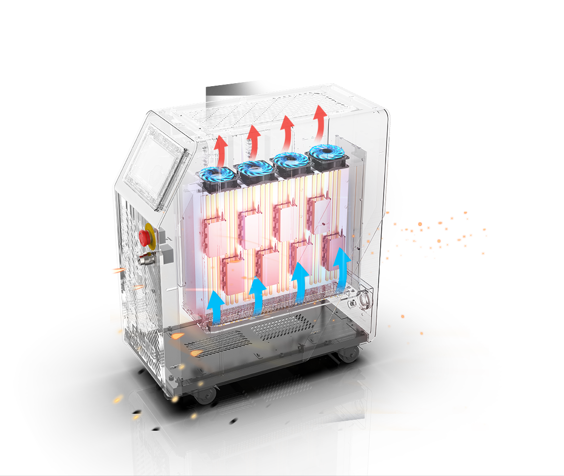 Forced Convection Air Cooling System