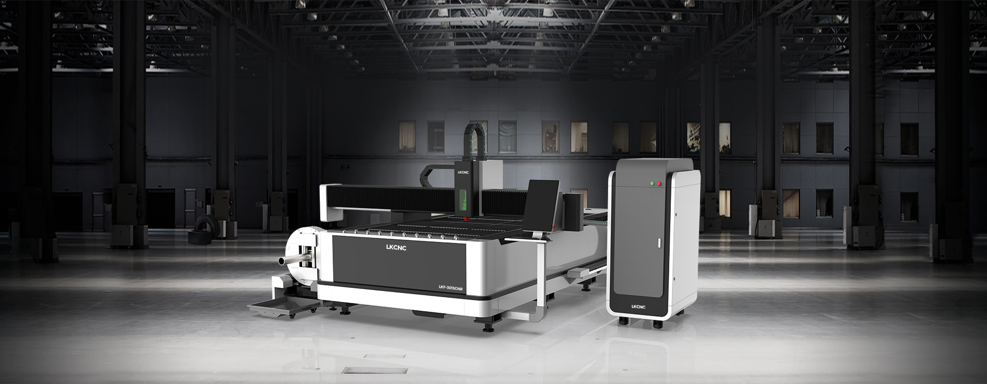 LF3015CR CNC PIPE & PLATE DUAL-USE FIBER LASER CUTTING MACHINE