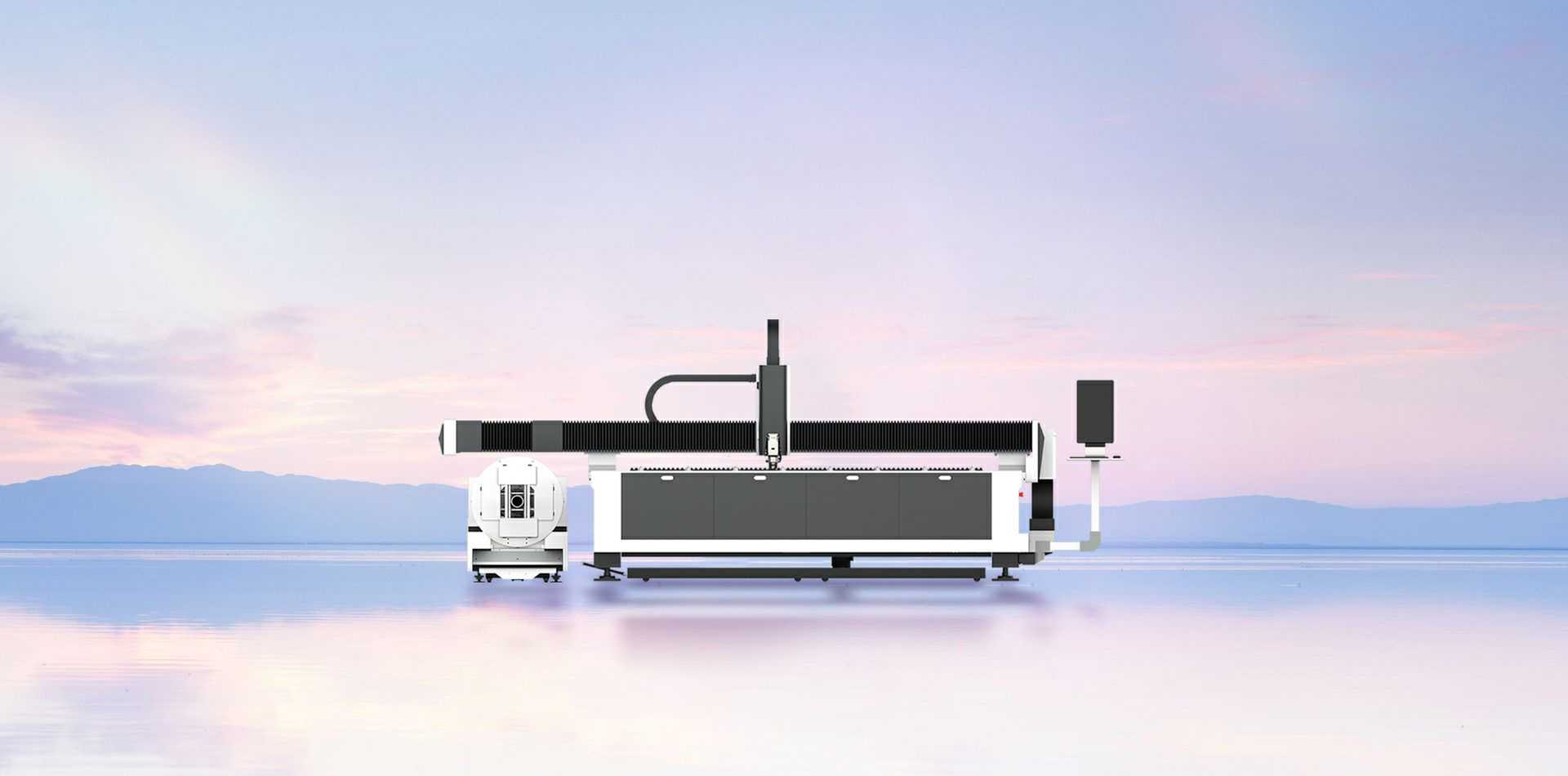 Laser sheet-tube integrated machine 